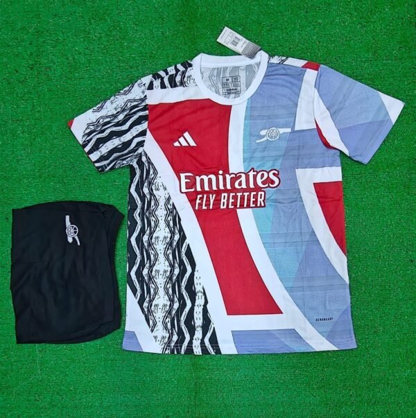 Arsenal Pre-Match Jersey and Shorts