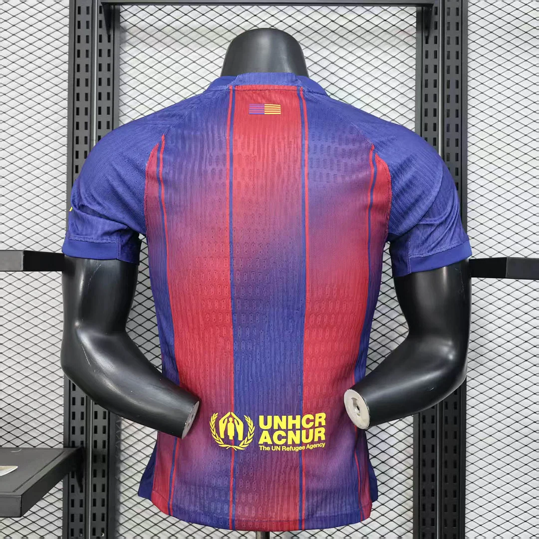 2025-2026 Player Version Barcelona Home Football Jersey - Image 2