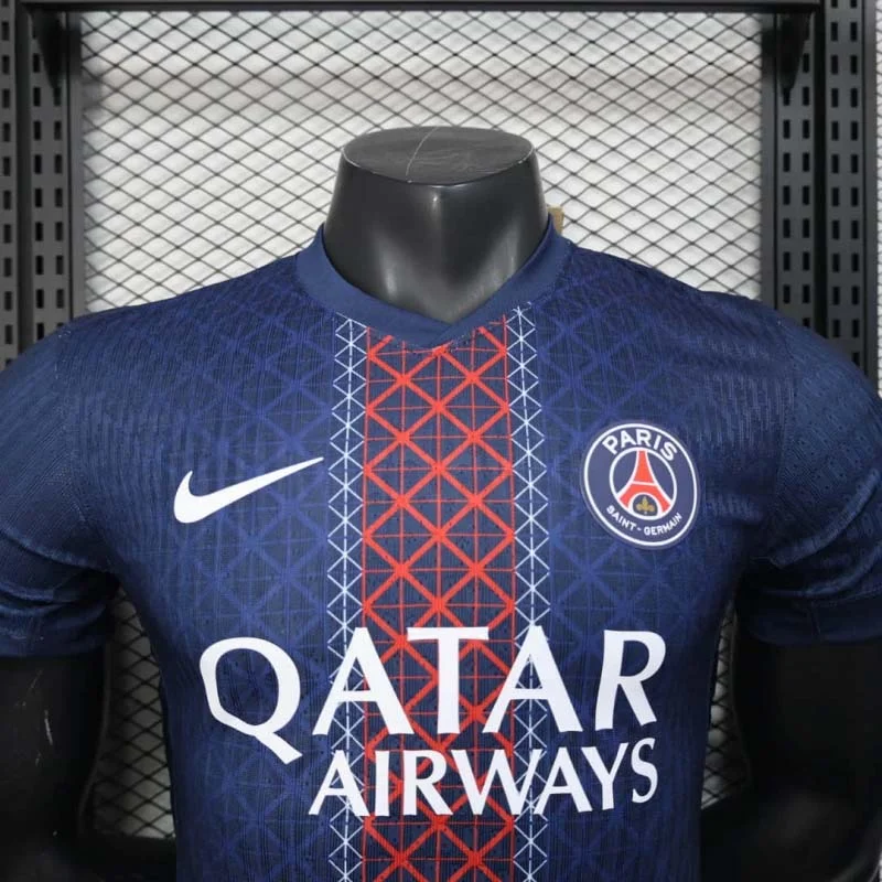 2025-2026 Player Version PSG Paris Saint-Germain Home Football Jersey - Image 3