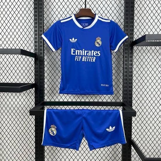 Real Madrid Third 25/26 Jersey and Shorts