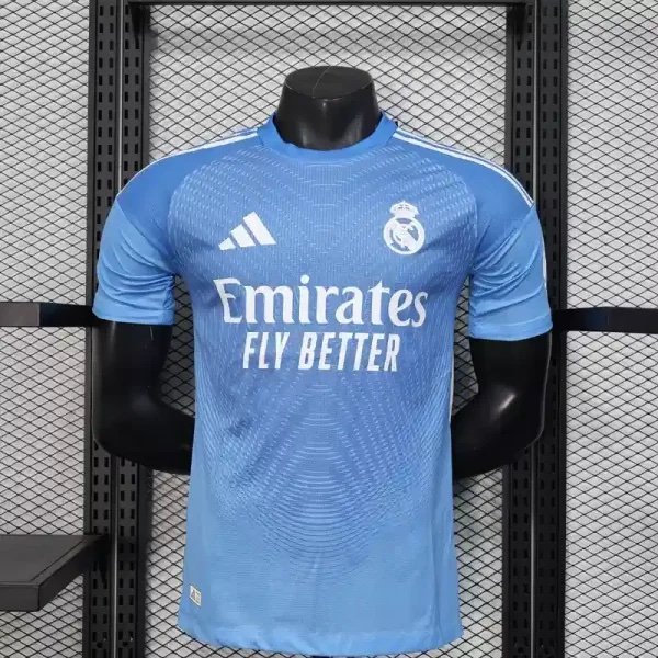 Real Madrid Blue Goal Keeper 25/26 Player Version
